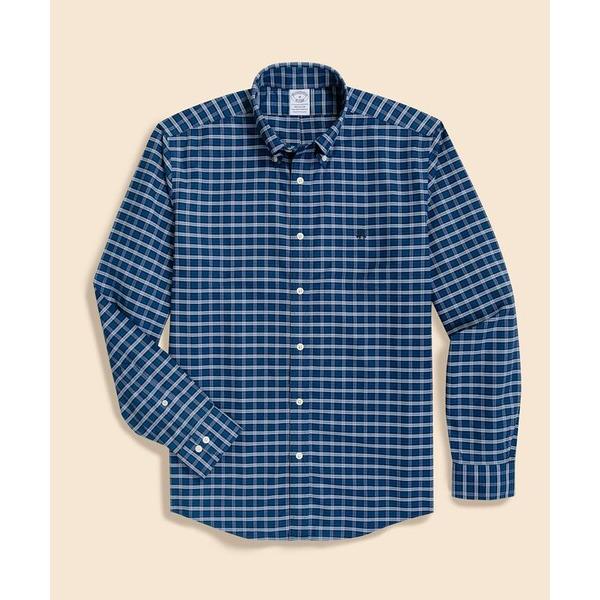 シャツ ストレッチオックスフォード　GFロゴ　シーズナルパターン　カジュアルシャツ　Regular ...