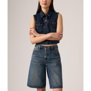 ハーフパンツ ジーンズ デニム デニムパンツ 短パン Levi's/リーバイス BAGGY DAD ジーンズ ショート ダークインディゴ レディース