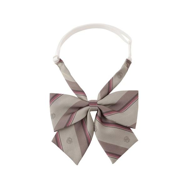 ネクタイ リボン レジメ×紋章 通学 女子 中学生 高校生 スクール 入学式 卒業式 キッズ 子供服...