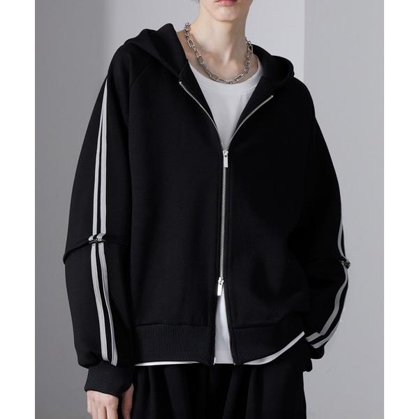 パーカー ヘビーウェイト ダンボールフルジップラインパーカー メンズ レディース