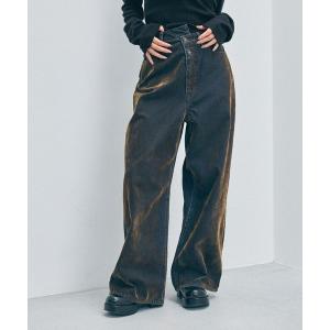 ワイドパンツ ジーンズ デニム デニムパンツ フロッキーワイドデニム/634876 レディース