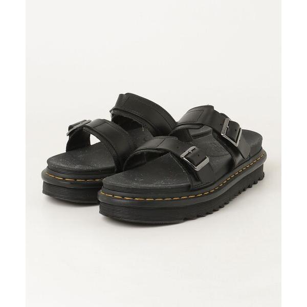 「Dr. Martens」 フラットサンダル 28.0cm ブラック レディース