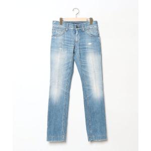 「DOLCE&GABBANA」 デニムパンツ 44 ブルー メンズ