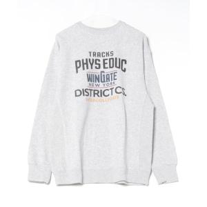 「Ungrid」 スウェットカットソー SMALL ライトグレー メンズ