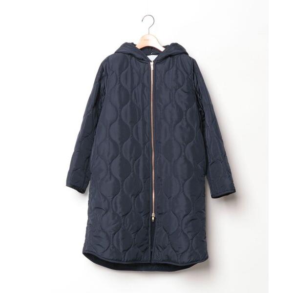 「Emma Taylor」 ダウンコート 34 ネイビー レディース