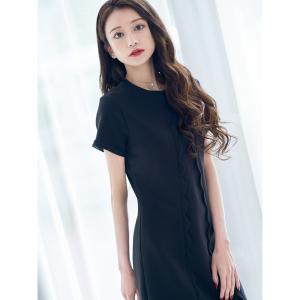 「emiriawiz」 半袖ワンピース MEDIUM ブラック レディース