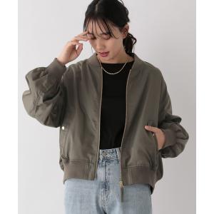 「GLOBAL WORK」 ブルゾン SHORT カーキ レディース