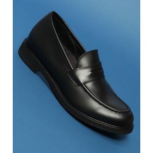 「HAGANE」 ローファー 27.0cm ブラック メンズ