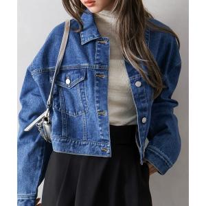 デニムジャケット gジャン ショート丈Gジャン レディース