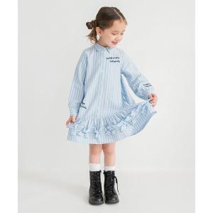 ストライプ柄刺繍ワンピース キッズの買取情報