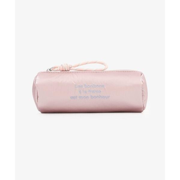 文房具 ふかふかパール刺繍ペンケース