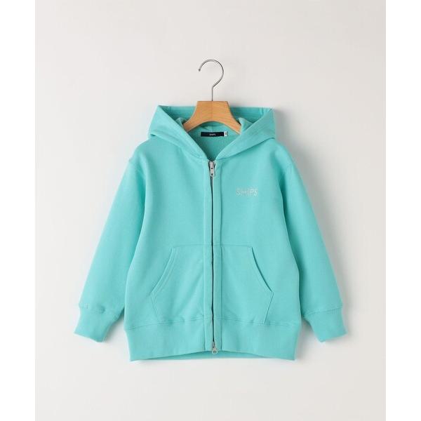 パーカー SHIPS KIDS:80〜90cm / ロゴ フード ジップ パーカ キッズ 子供服 男...