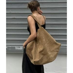 トートバッグ 大容量 スエードタッチ風 ビッグ トートバッグ レディース メンズ