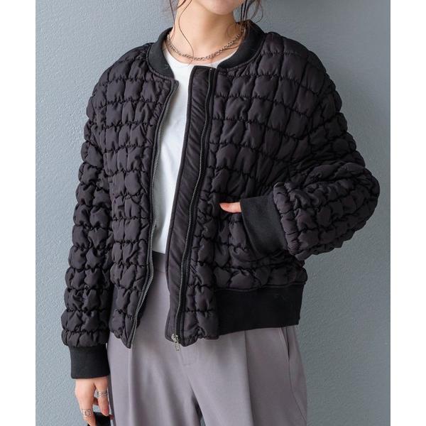 ma1 ma-1 ぽこぽこブルゾン レディース