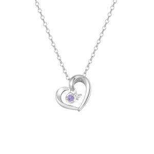 4℃（ヨンドシー） ネックレス K10ホワイトゴールドネックレス