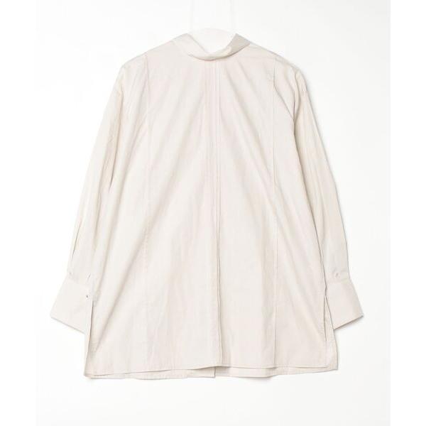 「r.」 長袖チュニック FREE ライトグレー レディース