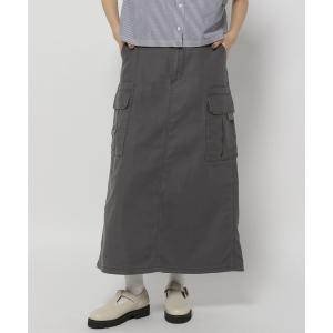 「niko and...」 ロングスカート MEDIUM チャコール レディース