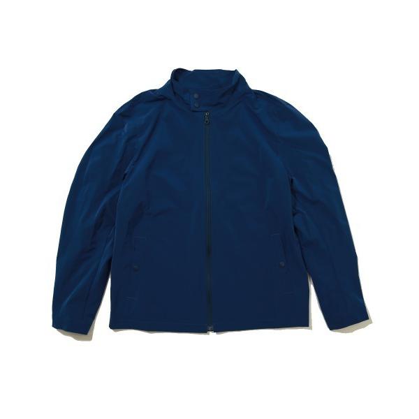 「TMT」 ブルゾン LARGE ネイビー メンズ
