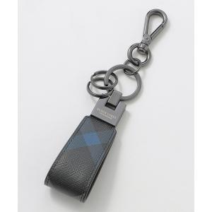 財布 クレストブリッジチェックキーストラップ メンズ