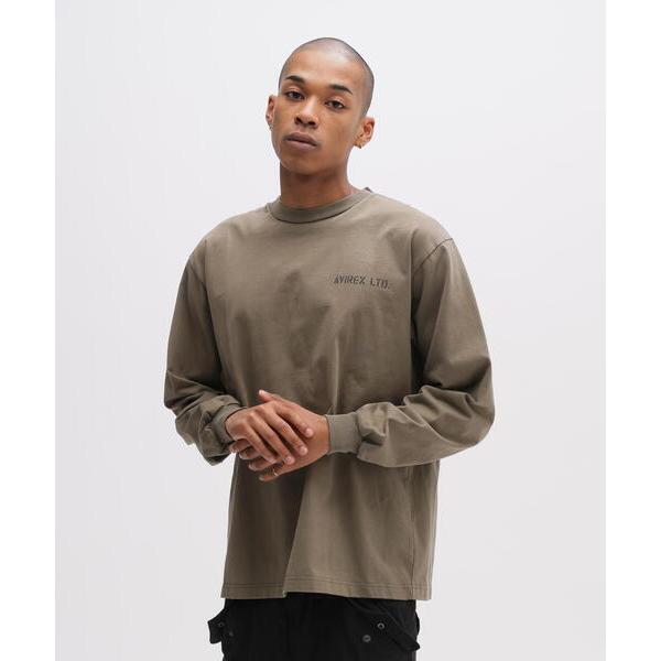tシャツ STENCIL L/S T-SHIRT / ステンシル 長袖Tシャツ / AVIREX /...