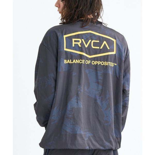 トレーナー スウェット RVCA GRANT PUFFER REVERSIBLE CR メンズ レデ...