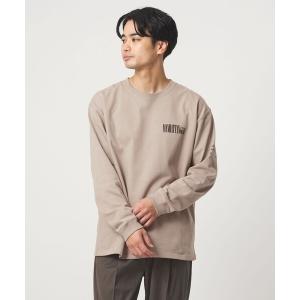 tシャツ 「別注」「Manhattan Portage」プリント 長袖 Tシャツ メンズ