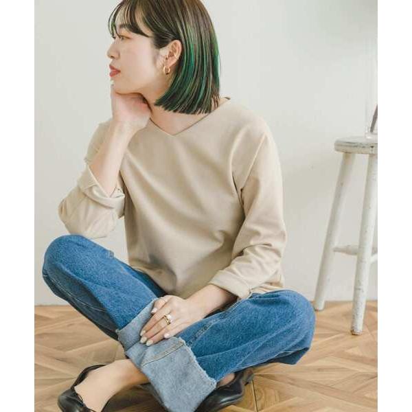 「ITEMS URBANRESEARCH」 長袖カットソー FREE ベージュ系その他 レディース