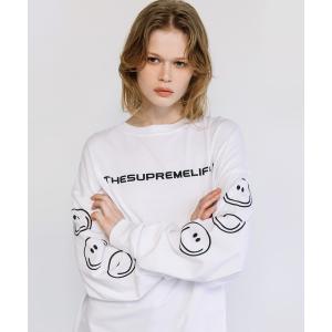 「WCJ」 長袖カットソー FREE ホワイト レディース