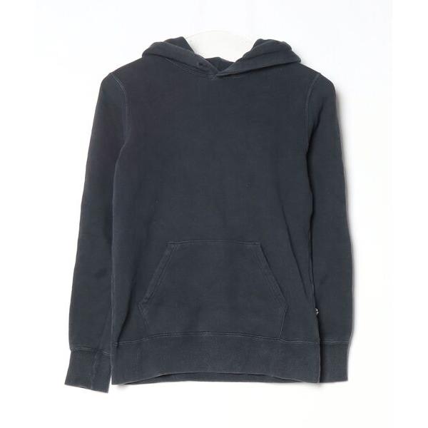 「Champion」 プルオーバーパーカー S ネイビー レディース