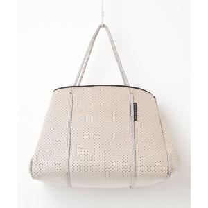 「STATE OF ESCAPE」 トートバッグ - ベージュ レディース