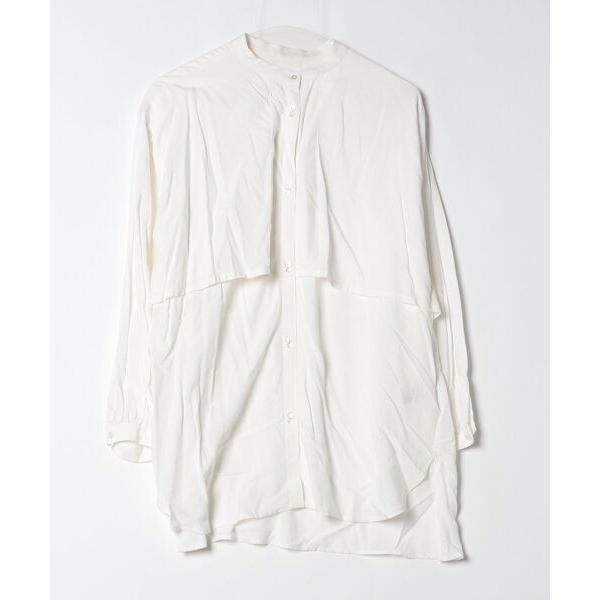 「AMERICAN HOLIC」 長袖ブラウス M アイボリー レディース