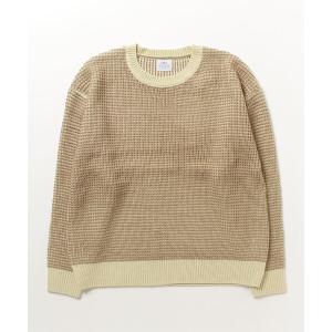 「coen」 長袖ニット L クリーム レディース