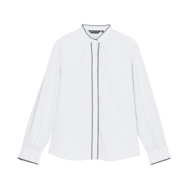 ブラウス シャツ COFREX ピコレース ブラウス 長袖 レディースデザインシャツ レディース