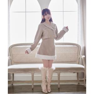 Rose Muse（ロゼミューズ） レザージャケット ライダース Curly fur