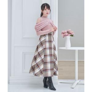 Rose Muse（ロゼミューズ） スカート Irregular hem pleated skirt