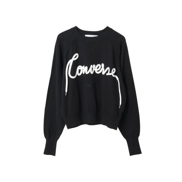 ニット セーター SPINDLE LOGO SHORT KNIT レディース