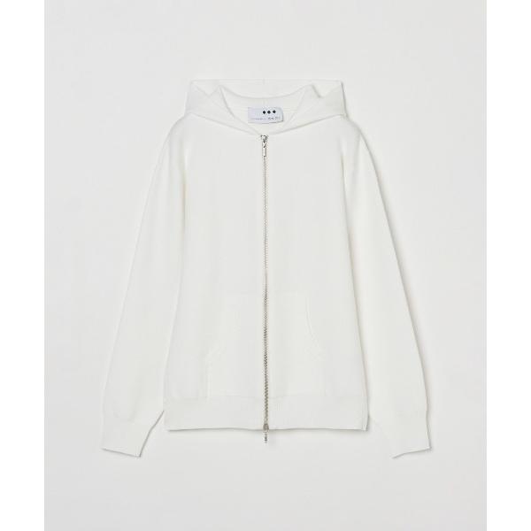 パーカー 「unisex」パワースムースニット ジップアップ レディース メンズ