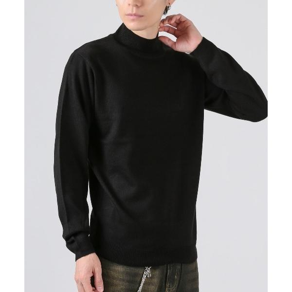セーター ニット カシミヤタッチハイネックニット メンズ レディース