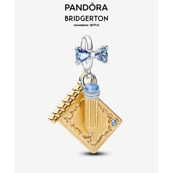 チャーム ブリジャートン家 ダンス カード ＆ ペンシル ダングル チャーム レディース