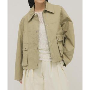 ブルゾン アウター 2WAYカラーバルーンブルゾン レディース