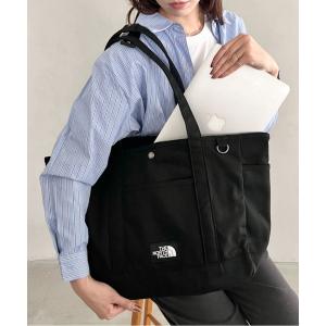 ノースフェイス トートバッグ THE NORTH FACE(ザ・ノースフェイス)/ALL-DAY TOTE L_PLUS/TNF A4 PC収納 ビッグサイズ トートバッグ 横型トート コットン素…