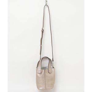 トートバッグ 「RIPANI/リパーニ」ANNAメタリックレザートートバッグ(小) レディース