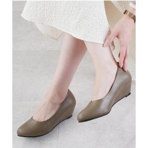 パンプス ALETTA-アレッタ- 究極のプレーンパンプス -アーモンドトゥ4.5cmヒール-