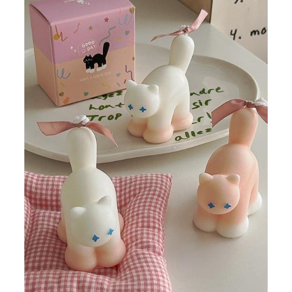 キャンドル Tail Cat Candle / 猫 キャンドル