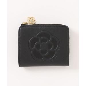 財布 ワッフル 二つ折り財布 レディース