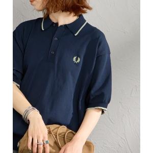 ポロシャツ ポロ 「FRED PERRY/フレッドペリー」 別注 シングルティップライン サマーニットポロシャツ レディース メンズ｜ZOZOTOWN Yahoo!店