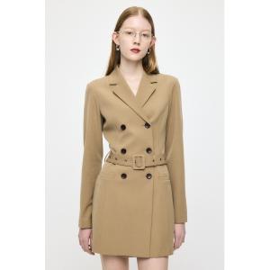 ダブルブレストブレザー ミニワンピ