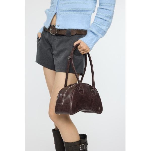 ショルダーバッグ バッグ 「26年SS新作」ROUND BOSTON バッグ レディース