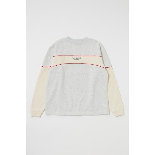 トレーナー スウェット 「26年SS新作」BLOCK PANEL スウェットシャツ レディース