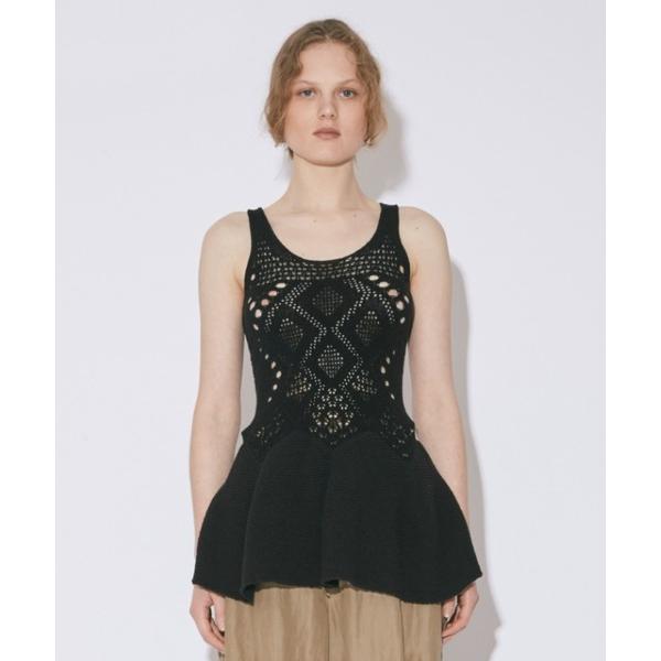 ニット セーター ビューティフルピープル beautiful people stretchy lac...